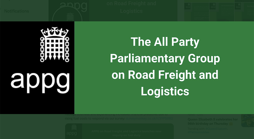 APPG on Road Freight and Logistics launches new inquiry on fuel duty APPG on Road Freight and Logistics launches new inquiry on fuel duty